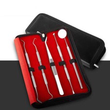 5pcs Dental Teeth Cleaning Kit Dentist Floss Plaque Remover Oral Care Tooth Tool