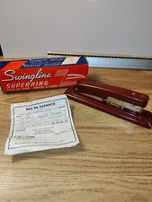 ANCIENNE AGRAFEUSE De Bureau Années 70 Jm Paillard Swingline Vintage