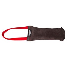 Julius-K9 Hundedummy Leder Braun mit Schlaufe - Kauspielzeug für Hunde