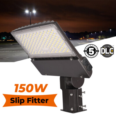 #ad Commercial LED Street Pole Lights 150w IP65 Outdoor Yard Parking Lot Lighting $106.99