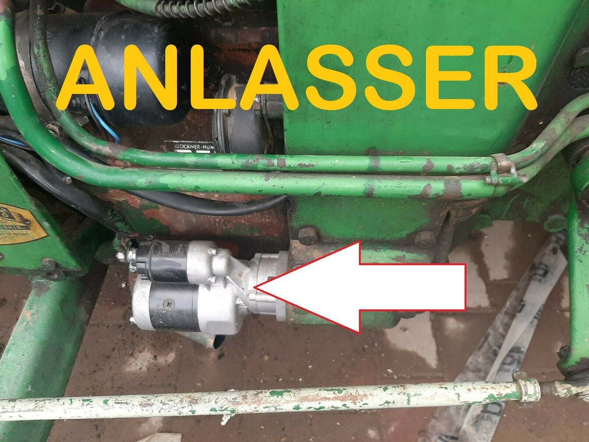 Anlasser Starter Getriebeanlasser Für Deutz D6005 F4L812 D