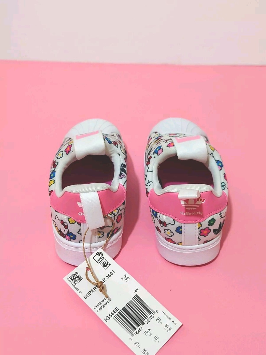 adidas gazelle silver green womens adidas Originals Girls Superstar x Hello Kitty main image 0