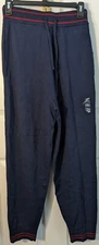 NEW JW Anderson Uniglo Navy Blue Merino Wool Blend XS Joggers Sweats Leisure