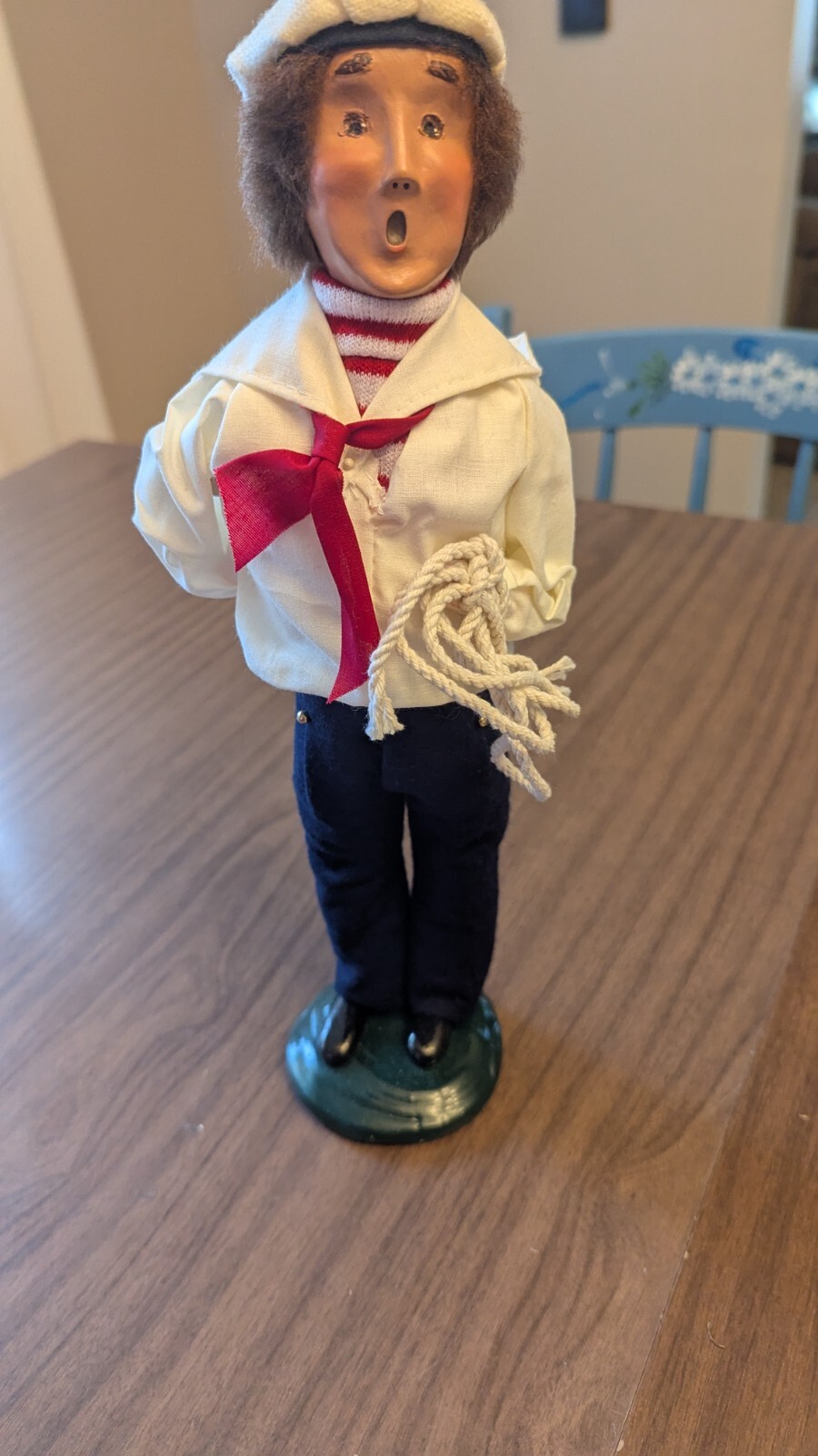 BYERS CHOICE 1999 Nautical Boy Sailor Figurine Carolers