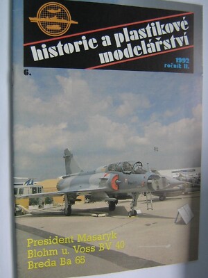 Historie a Plastikove Modelarstvi No.6/1992 , Blohm & Voss BV40 , Breda Ba 65