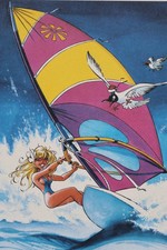 Dany: Windsurfing Board, Ex Libris Signed In Pencil, 2002, 199 Ex