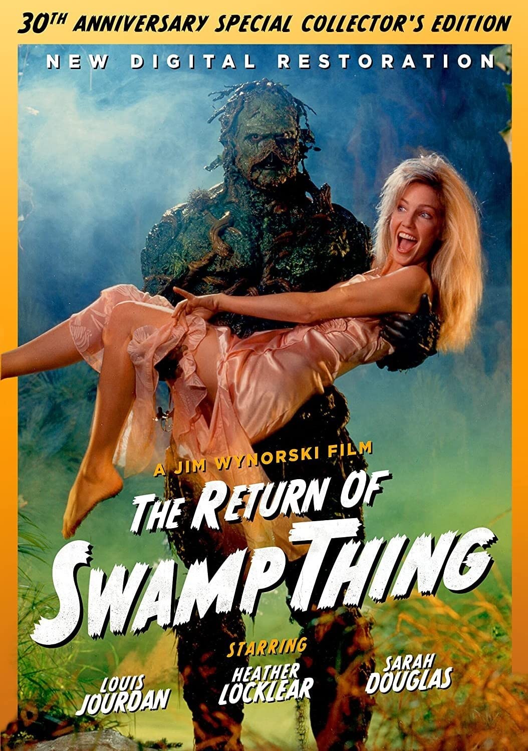 The Return Of Swamp Thing (DVD) Louis Jourdan Dick Durock Heather Locklear