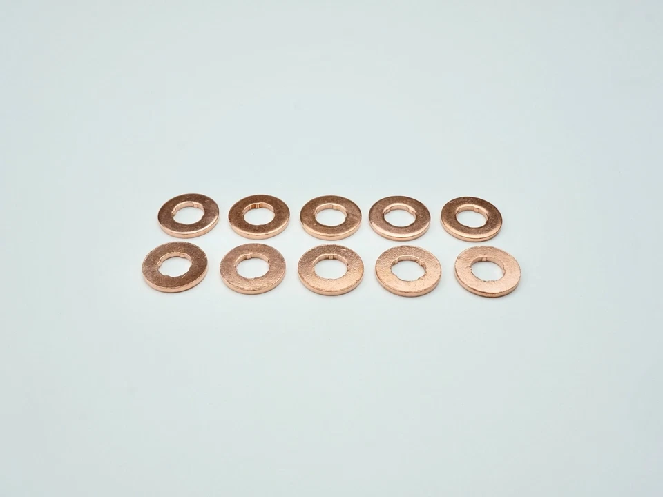 BMW Diesel Injektor Dichtsatz Kupferringe M47 N47 M57 N57 OEM Qualität - Bild 2 von 3