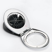 Tagliauova 2 in 1 acciaio inox taglia uova mozzarella utensile da cucina