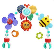 Baby Stroller Arch Toys Bouncer Toy Pram Activity Arch Toys Fine Motor Skills To