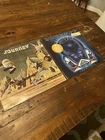 Lot of 2 Vintage Journey Vinyl Records Including “Journey” and “Frontiers”