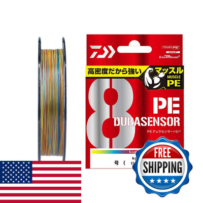 Daiwa Pe Line Uvf Pe Dura Sensor X 8 Si2 No. 2.5 150 M Multicolor