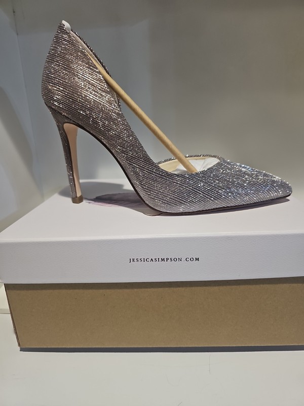 Jessica Simpson Prizma6 Heels Size 6.5-NIB-Womens-Shiny-FAST SHIPPING