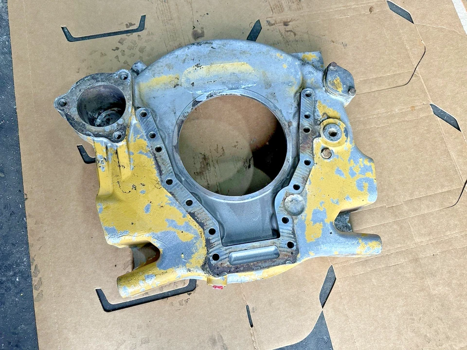 CATERPILLAR CAT CAT C10 C12 CARCASA VOLANTE MOTOR DIÉSEL 148-1973 OEM Foto 2 de 4