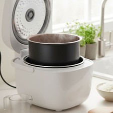 Arrocera Universal Tazón Interior Distribución de Calor Diseño Grado 4 Tamaños