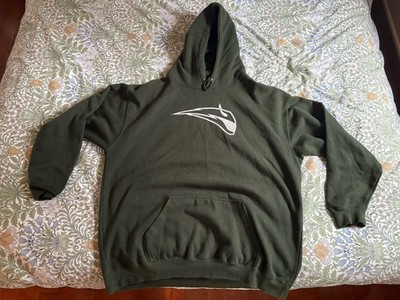 University of Portland Green Fleece Hoodie Men's L Graphic Print