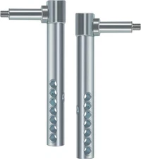 Yoursme AM131288 AM131289 Front Rear Mower Pair Deck Gage Wheel Arm John Deere