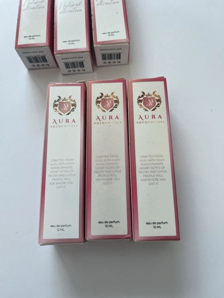 Aura Pheromonas Natural Attraction PARIS PASSION Eau De Parfum 10 ml EXP 2026 Lote Foto 4 de 4