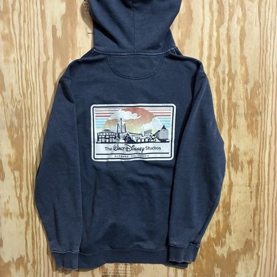 Disney Xl Burbank Studios Employee Center Zip-up Hoodie 