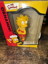 The Simpsons Lisa Simpson Christmas Ornament 2003