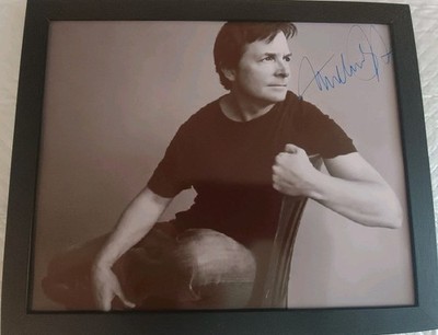 FRAMED MICHAEL J FOX Autographed 8x10 Signed Photo Reprint Fast