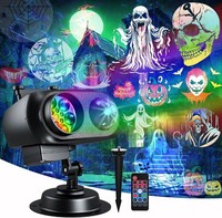 Halloween Projektor Doppelmodus AußEn Deko FüR Halloween Feierlichkeiten