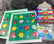 Ziploc Holiday Bags How the Grinch Stored Christmas LOT OPEN BOX NEW 7 x 6 3/8 "