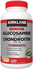 Kirkland Signature Glucosamine Chondroitin, 220 Tablets 4 Pack