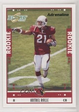 2005 Score Rookie Adrenaline 373/399 Antrel Rolle #338 1u9
