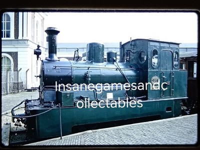 Straßenbahn Dampflok RTM 1920 No 57 Utrecht Holland 1971 35mm Züge Dia Dias
