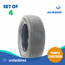 Set Of 4 Used 24560r18 Goodyear Assurance Weatherready 2 105v - 7.5-8.532