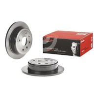 2X Brembo Bremsscheiben 258Mm Voll Hinten Passend FÜR Chevrolet Lacetti Nubira