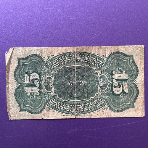 FR-1271 United States Fractional Currency 15c Note Small Red Seal (63896) - Picture 4 of 6