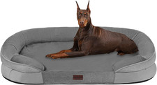 Orthopedic Dog Bed for Extra Extra Large Dogs with Gel Memory Foam, Waterproof D