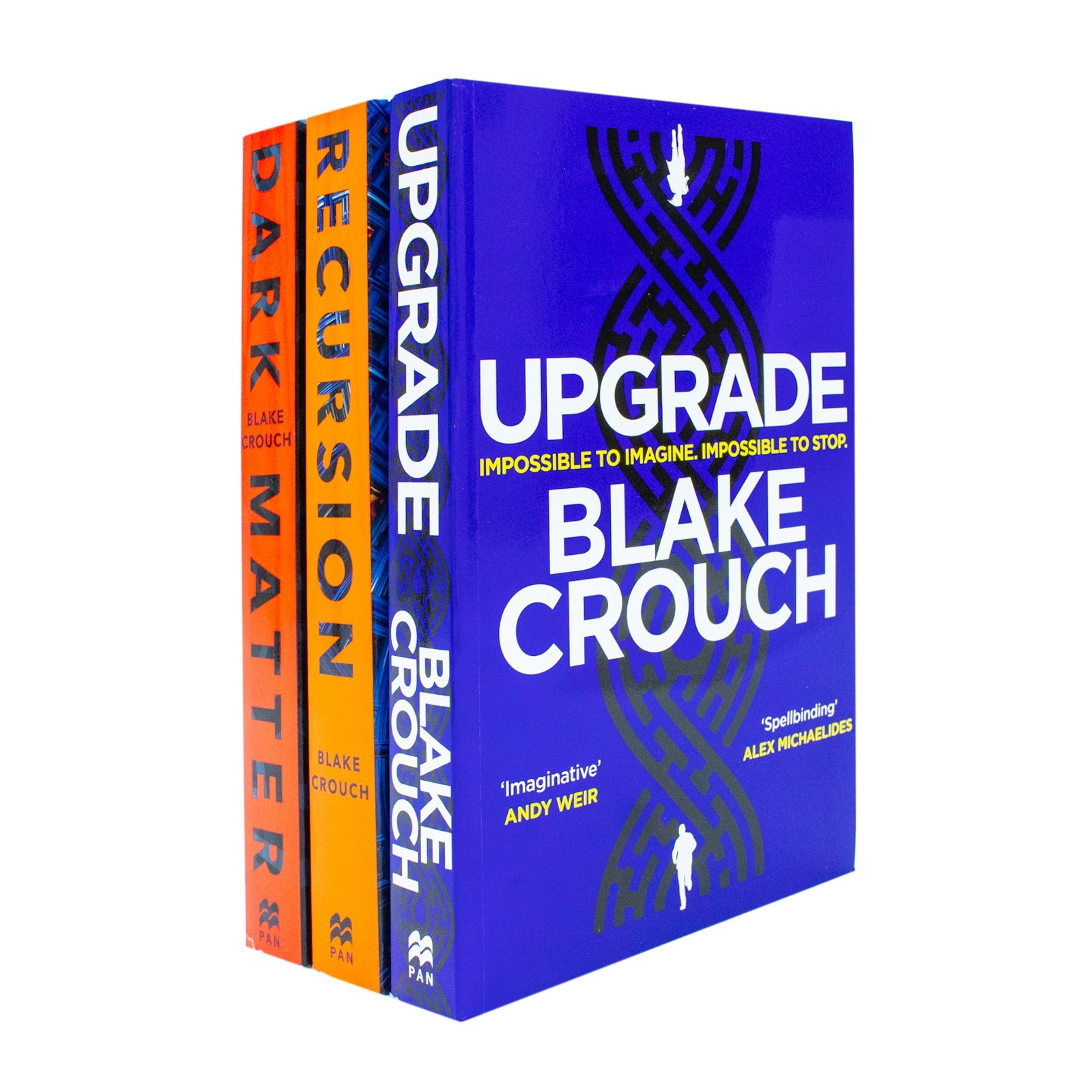 Blake Crouch Collection 3 Books Set Upgrade, Recursion Blake Crouch, Dark Matter