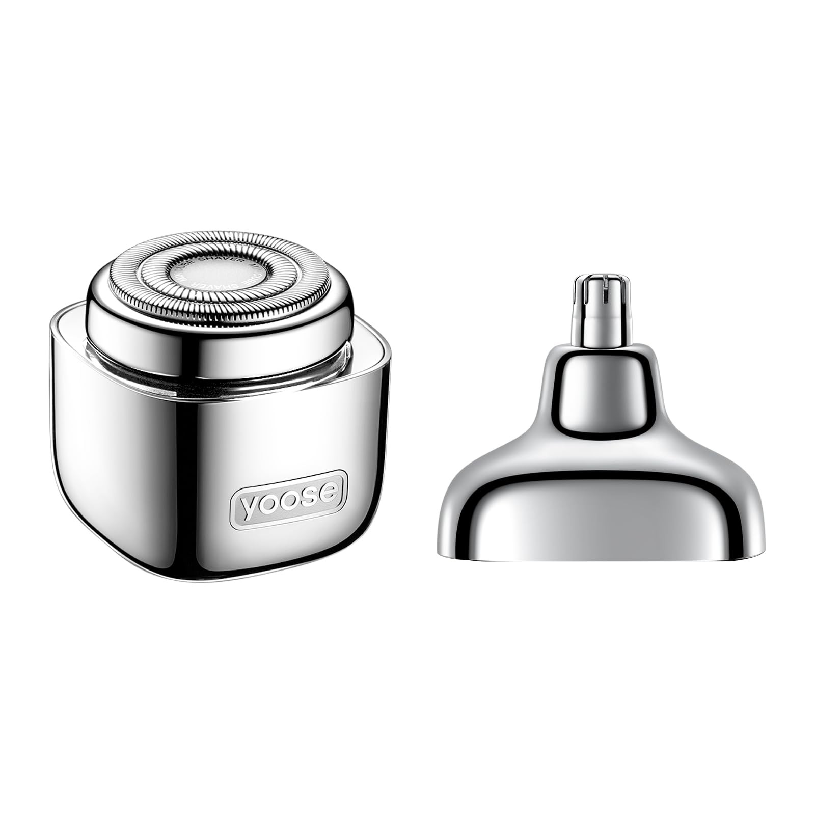 yoose 2 in 1 Rasoio Elettrico e Tagliapeli Naso in Lega: Design Premium
