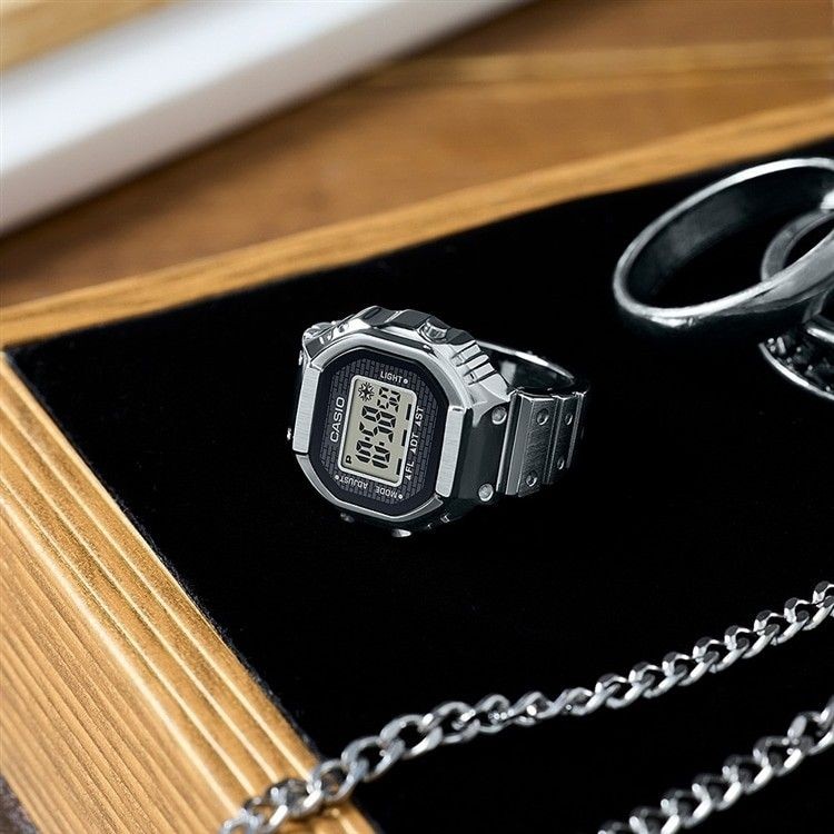 CASIO CRW-001-1JR Ring Timepiece Stainless Steel Digital for sale