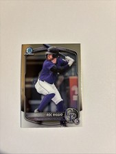2025 Bowman Chrome Draft Roc Riggio #BDC-19 Colorado Rockies