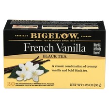 French Vanilla Black Tea 20 Bags Case of 6
