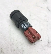 Eao 01-272.0252 Push Button Switch Round Button 5A 250VAC Maintained Contact