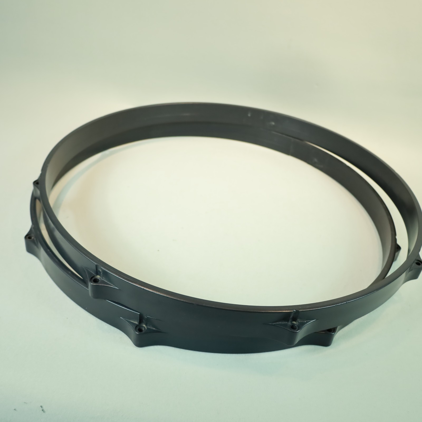 Set of 22" Tama Accu-tune Bass Drum Hoops w TAMA Drum Heads & rods Accutune