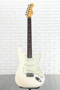 Fender American Professional Classic Stratocaster Electric Guitar - Olympic