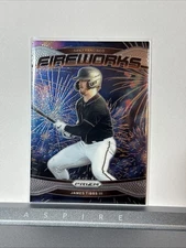 James Tibbs III 2025 Panini Prizm Baseball Fireworks #10 Giants