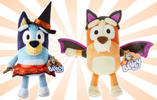 Bluey Witch 15" Bingo Bat 11" Costume Halloween Holiday Plush Toy Set NWT 2025
