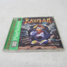 Rayman (Sony PlayStation 1 PS1, 1995) Greatest Hits ubi soft CIB Complete Manual