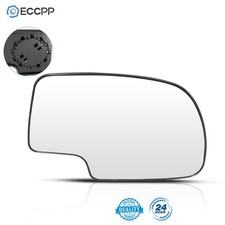 Passenger Side Mirror Glass Manual For 1999-2007 Chevy Silverado Gmc Sierra