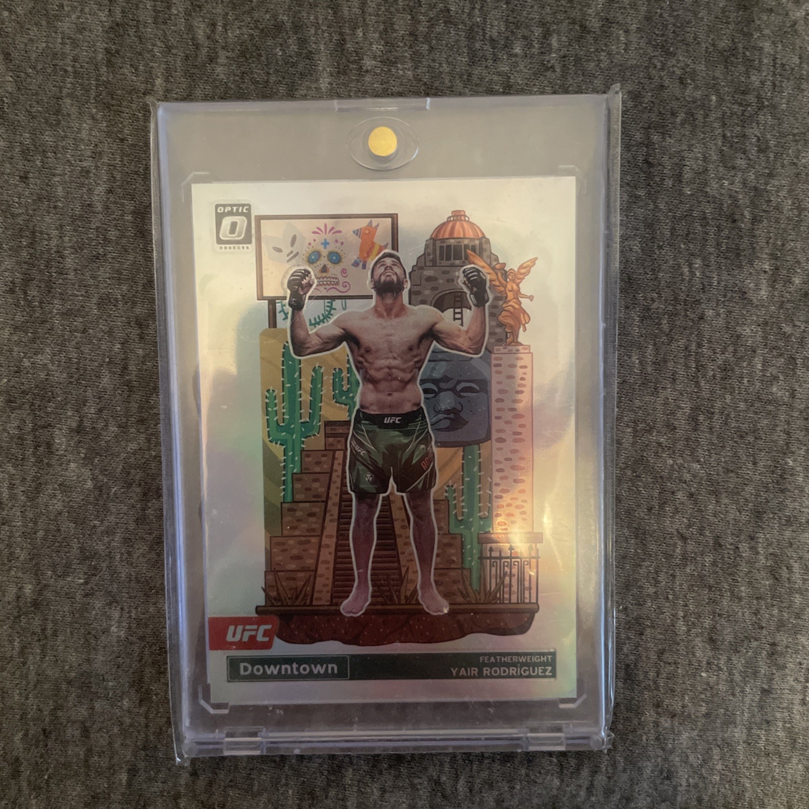 2023 Panini Donruss Optic UFC Yair Rodriguez Downtown #4 