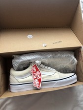 Old Skool Vans Women's Sneakers Cream, Size 8