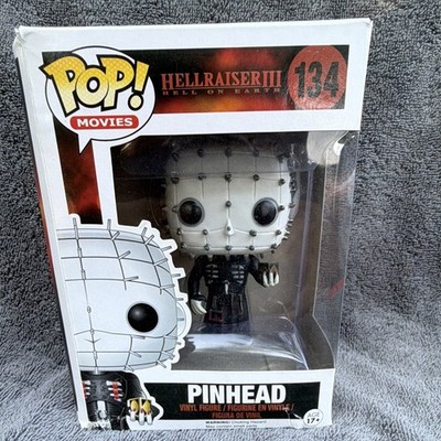 Funko Pop! Hellraiser III: Hell on Earth - 2015 Pinhead #134 w/ Pop Protector