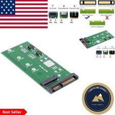Compact NGFF to SATA Converter for Specific Lenovo Models - 3.3V Power